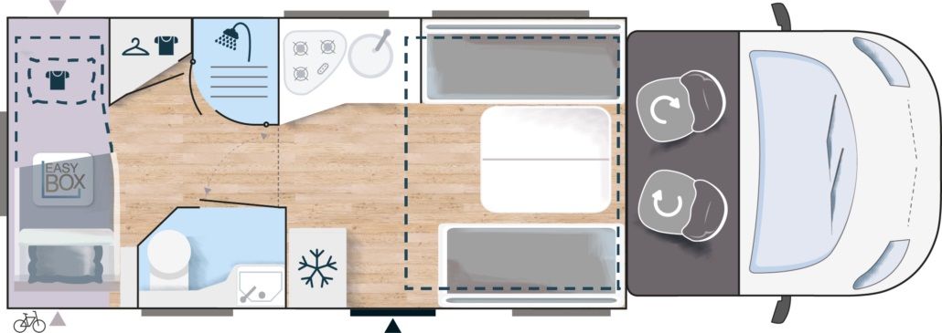 Plan d'implantation 720 Titanium (Automatique) (TVA r&eacute;cup&eacute;rable)