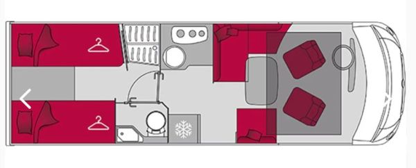 Plan d'implantation G 740 GJ Expression (Automatique)