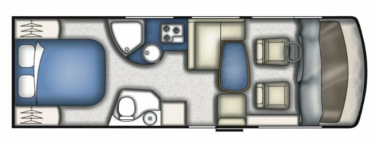 Plan d'implantation Bavaria Baltic i 740 XLC