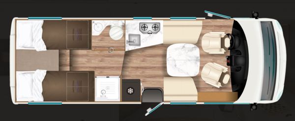 Plan d'implantation Famili JC 740 (Automatique) 